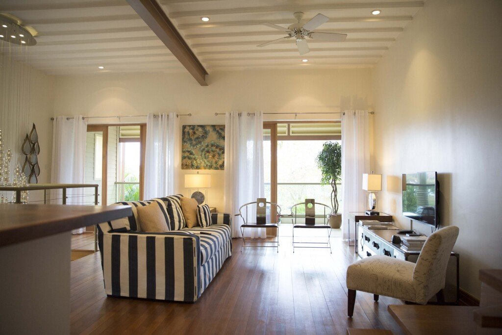 Living Area from Rear Terrace